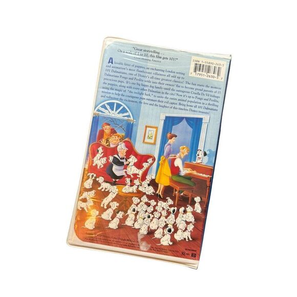 Vintage Walt Disneys Classic "101 Dalmatians" VHS Tape - Picture 3 of 6
